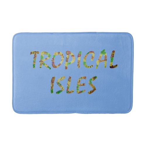 Tropical Isles_ Brwn Bath Mat