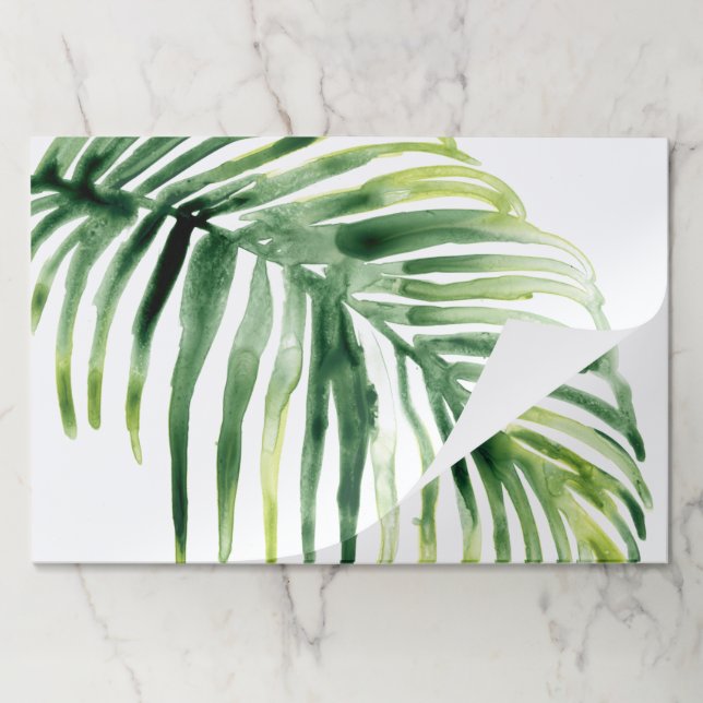 Tropical Jewel Leaf Paper Pad (Folded)