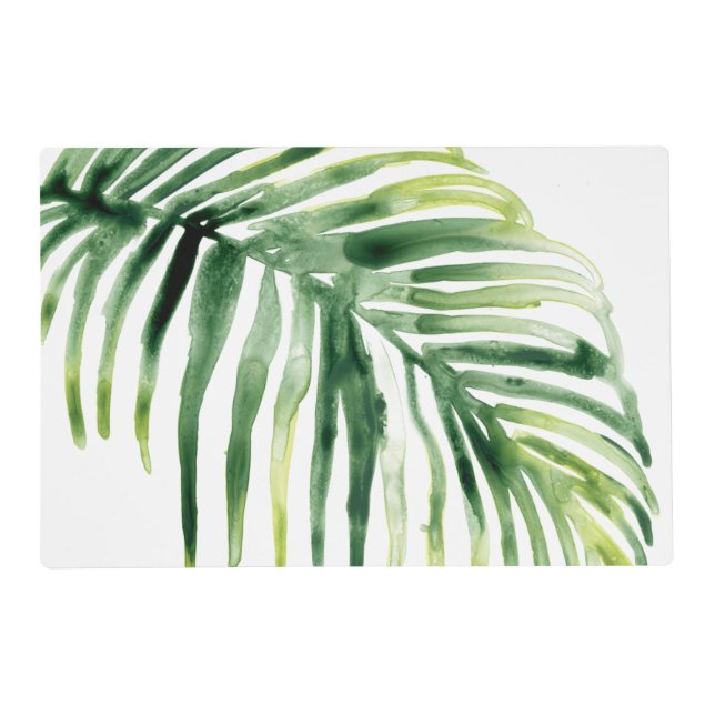 Tropical Jewel Leaf Placemat (Front)