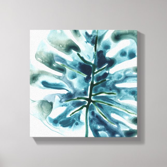 Tropical Jewel Palm 2 Canvas Print (Front)