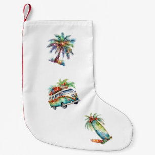 Tropical Joy Small Christmas Stocking