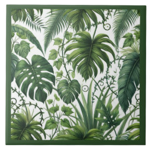 Tropical Jungle Ceramic Tile