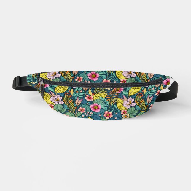 Tropical Jungle Fanny Pack (Front)