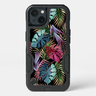 Tropical Jungle Foliage Botanical Pattern iPhone 13 Case