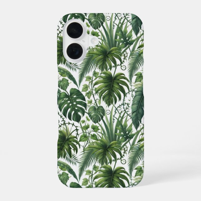 Tropical Jungle Iphone Case (Back)