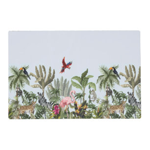 Tropical Jungle Laminated Placemat