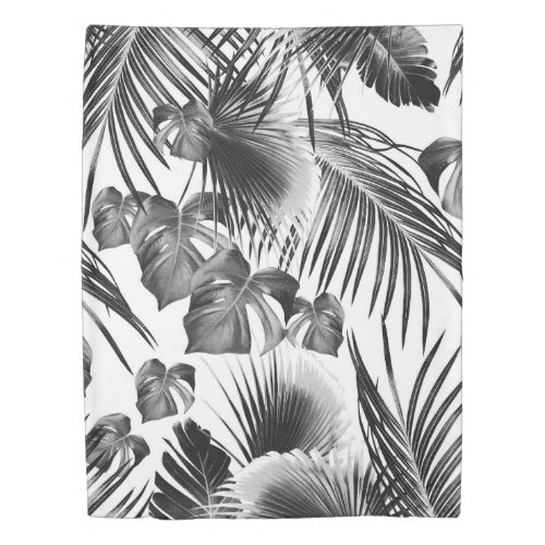 Tropical Jungle Leaves Dream 11a tropical decor Duvet Cover