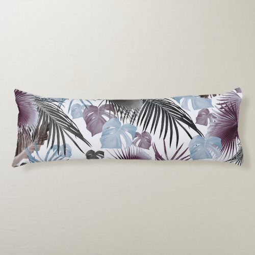 Tropical Jungle Leaves Dream 15 tropical decor  Body Pillow