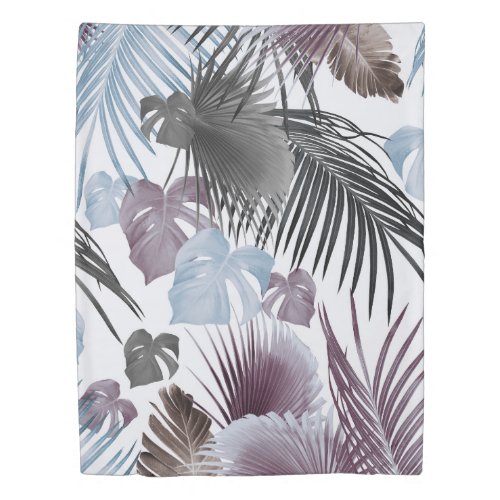 Tropical Jungle Leaves Dream 15 tropical decor  Duvet Cover