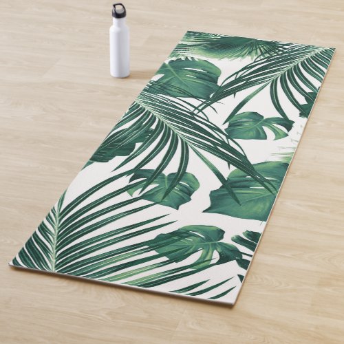 Tropical Jungle Leaves Dream 7 tropical Yoga Mat