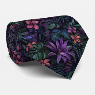 Tropical-Jungle Neck Tie