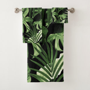 tropical bath towels