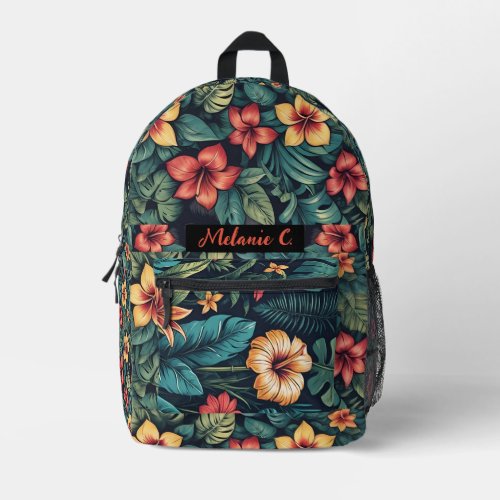 Tropical Jungle Pattern Backpack