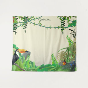 Tropical Jungle Photo Backdrop