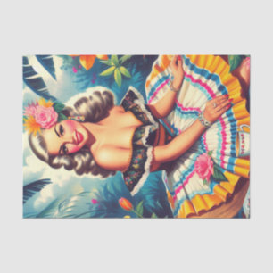 Tropical Jungle Pin-up Tissue Paper