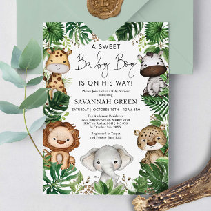 Zazzle woodland fashion baby shower