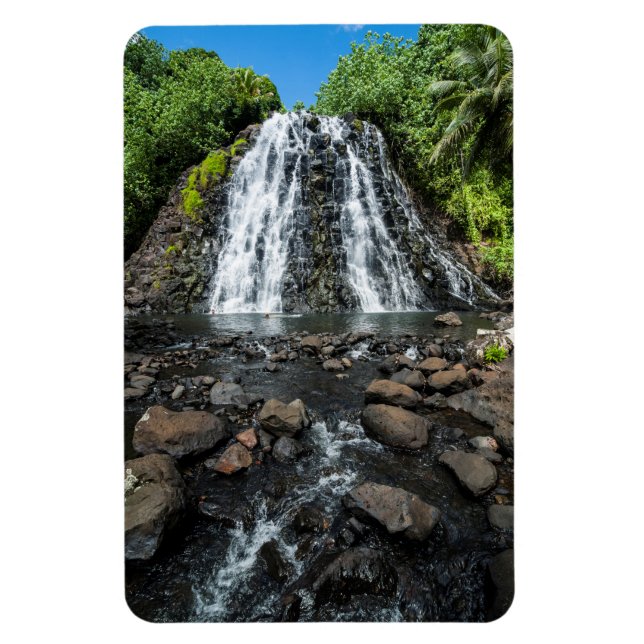 Tropical Kepirohi Waterfall Magnet (Vertical)