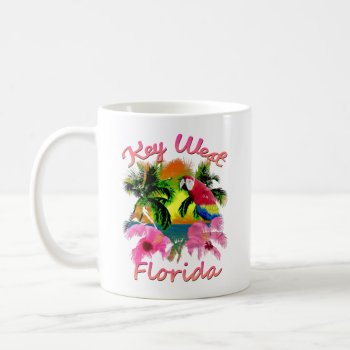 Tropical Key West Florida Keys Coffee Mug by BailOutIsland at Zazzle