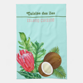 Tropical kitchen linen kitchen towel