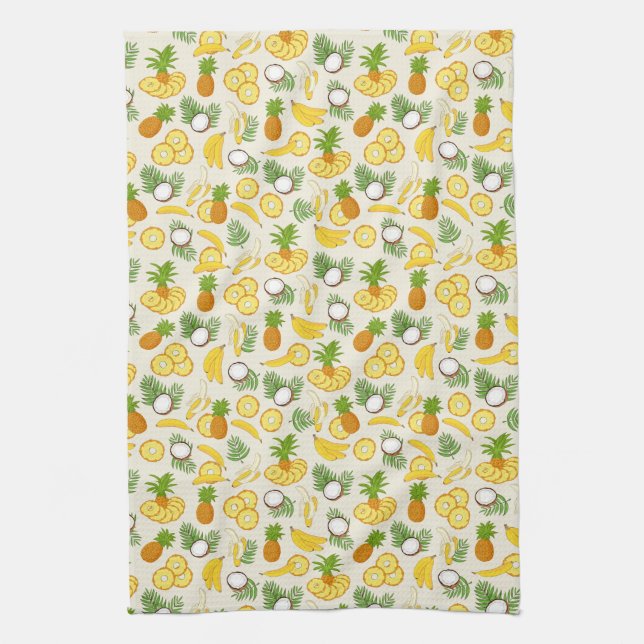 Tropical  kitchen towel (Vertical)