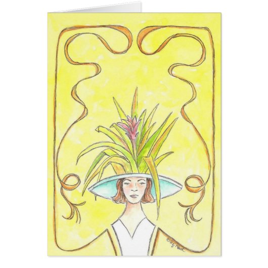 Tropical Lady II Cards (Front)