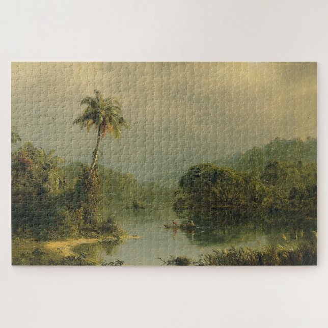 Tropical Landscape Frederic Edwin Church Jigsaw Puzzle (Horizontal)