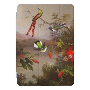 Tropical Landscape with Ten Hummingbirds Heade iPad Pro Cover