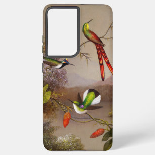 Tropical Landscape with Ten Hummingbirds Heade Samsung Galaxy S21 Ultra Case