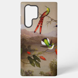 Tropical Landscape with Ten Hummingbirds Heade Samsung Galaxy S22 Ultra Case