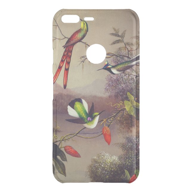Tropical Landscape with Ten Hummingbirds Heade Uncommon Google Pixel XL Case (Back)