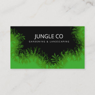 Tropical Landscaping Business Cards