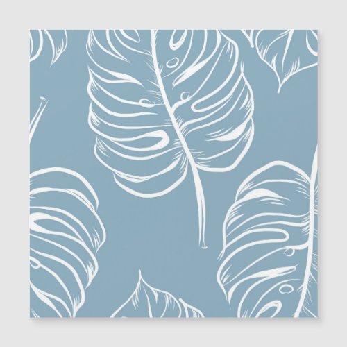 Tropical Leaf Abstract Seamless Greenery