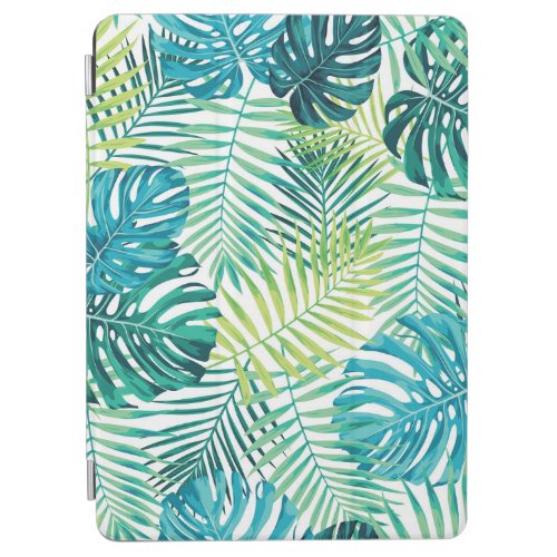 Tropical Leaf Monstera Seamless Design iPad Air Cover