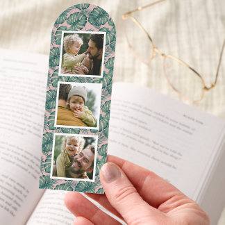 Tropical Leaf Pattern Bookmarks