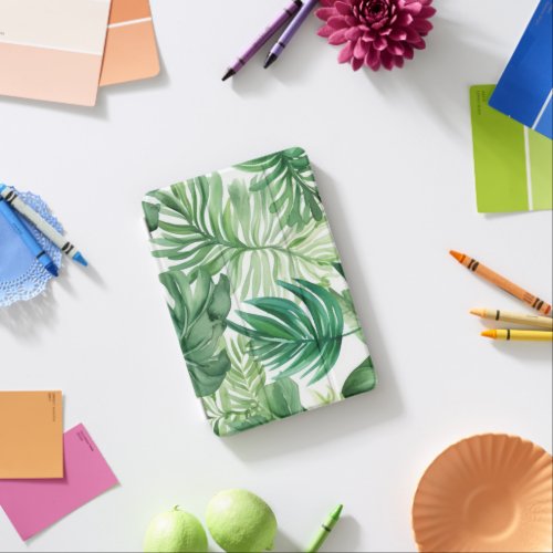Tropical leaf Pattern iPad Smart Cover