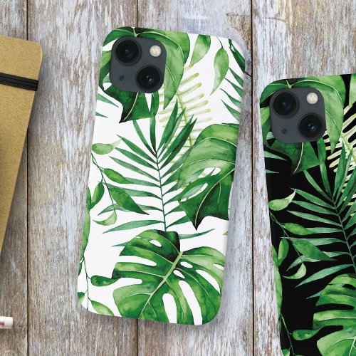 Tropical Leaf Pattern iPhone  iPad case