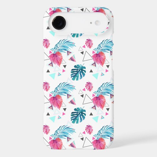 Tropical Leaf Triangle Pattern Case-Mate Samsung Galaxy Case (Back)