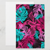 Tropical Leaves (Front/Back)