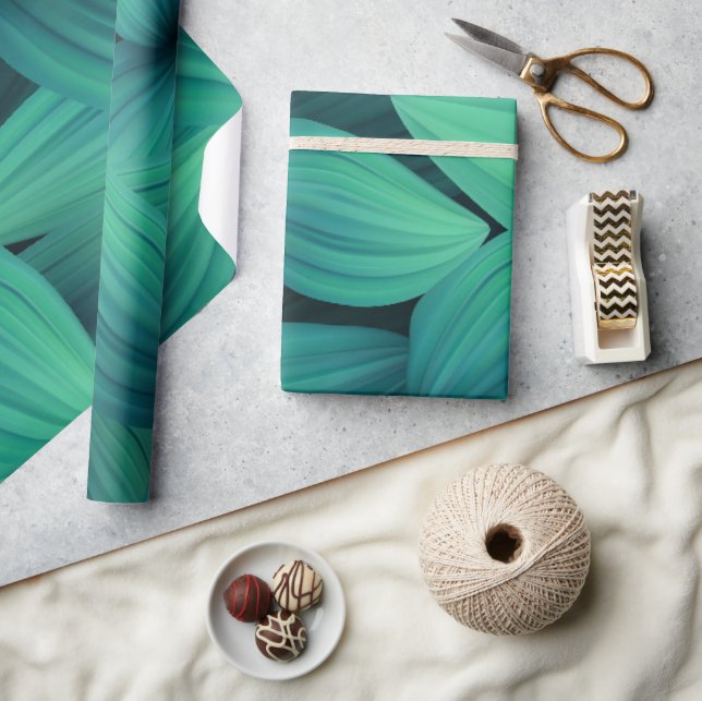 Tropical Leaves 11 Wrapping Paper (Crafts)