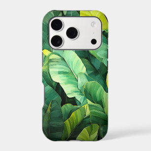 Tropical Leaves Abstract Botanical Jungle Nature iPhone 17 Pro Case