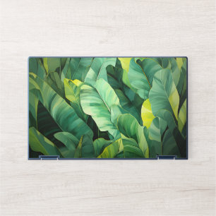 Tropical Leaves Abstract Botanical Jungle Nature HP Laptop Skin
