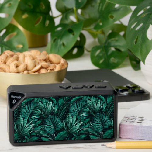 Tropical Leaves Bluetooth Speaker