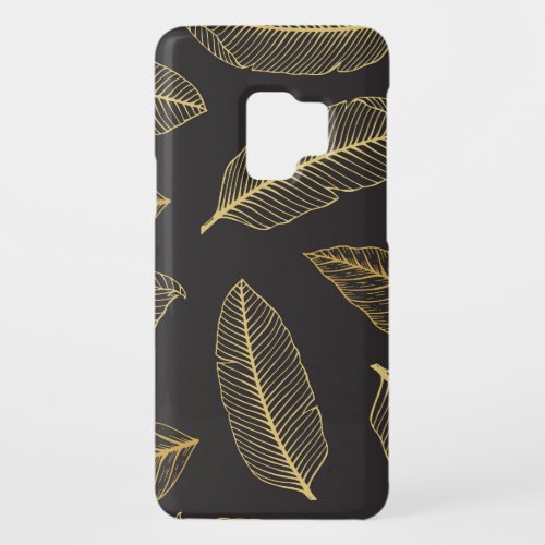 Tropical Leaves Botanical Seamless Pattern Case_Mate Samsung Galaxy S9 Case
