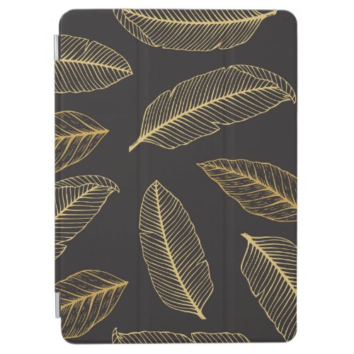 Tropical Leaves Botanical Seamless Pattern iPad Air Cover