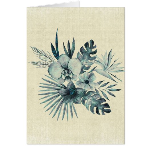 Tropical leaves bouquet (Front)