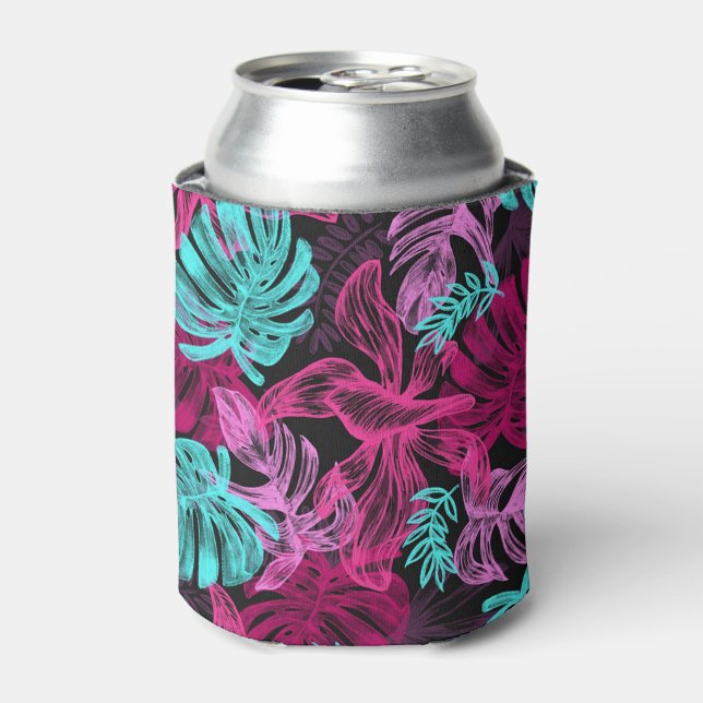 Tropical Leaves Can Cooler (Can Front)