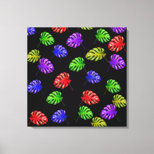 Tropical Leaves Canvas Print
