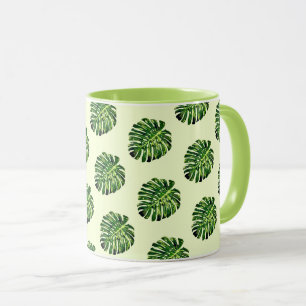 Tropical Leaves Coffee Mug