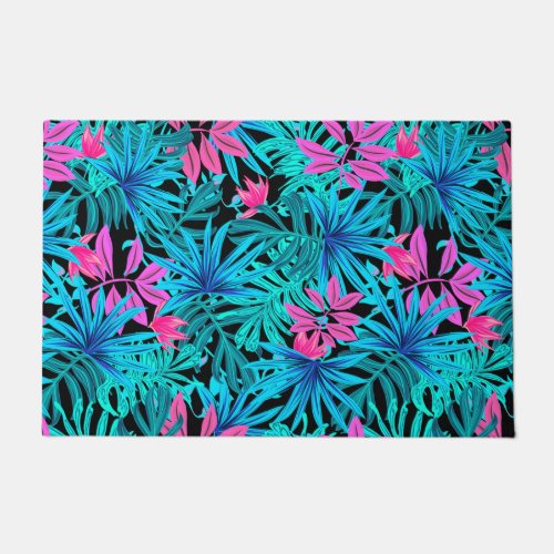 Tropical Leaves Doormat