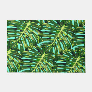 Tropical  Leaves Doormat